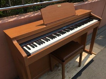中古電子ピアノ ローランド HP504-LWS 電子ピアノ高価買取 格安販売 
